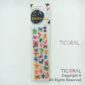STICKER ESTRELL/CORAZ/MO�OS (24X8CM) HS5639-7 x 12